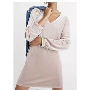 Madewell velvet balloon sleeve dress sz NBW NWT